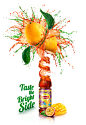 Lipton squeezed fruits : Project created for Lipton. DDB Dubai