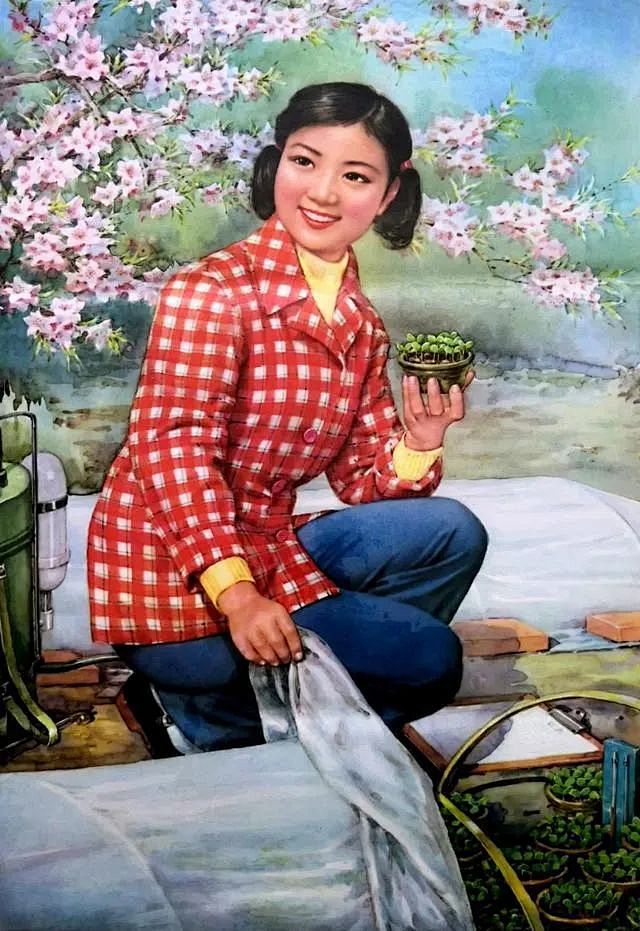 《秧苗青青迎春早》 庞卡作 1983
