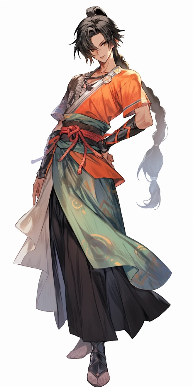 AI武侠游戏角色设定素材 国风人物服装插画设计参考 影视概念设计-淘宝网图片_ai图片素材-花瓣网