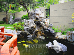 Garden-Liu采集到B庭院元素——假山流水