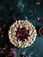 Triple Berry Pie with a Leaf & Vine Crust