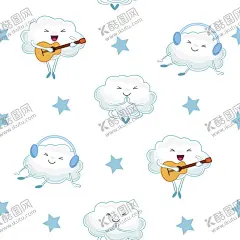云朵图案 【酷图网】卡通云朵图案,卡通,素材,插图,元素,矢量,可爱,云朵素材,卡通云朵,手绘,壁纸,云朵插画,插画,清新,无缝,印花,循环,连续,图案,数码,布料,服装,包装,包装纸,简约,时尚,背景,四方,平铺,云朵图案,云朵,底纹,面料,童装,云图案,白云,棉花,白色,弹吉他,耳机,星星,拟人,表情,趣味,睡衣,