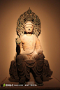 中国传统元素石雕佛像