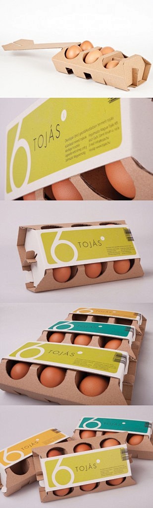 16例创意鸡蛋包装理念 设计圈 展示 设...