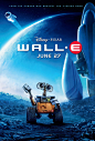 wall e 创意动画电影海报设计