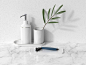 Wisely_shaving set : Wisely shaving set is a design interpretation of the word ‘wise’. Above all, the usability of the user is emphasized, and the grip of the existing razor is improved, and the upper surface of the razor is designed to be flat so that th