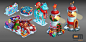 Decorations for Christmas event