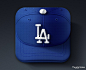 Dodgers iOS Icon帽子图标 - 图翼网(TUYIYI.COM) - 优秀APP设计师联盟