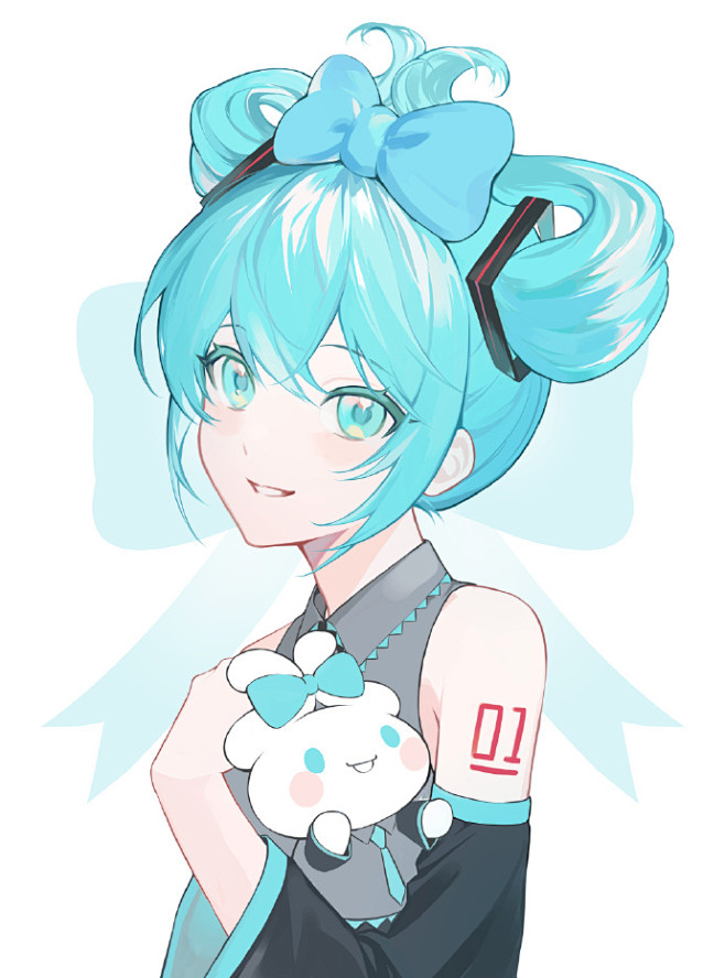 初音未来和玉桂狗
✨✨
钻石一样闪亮可爱...