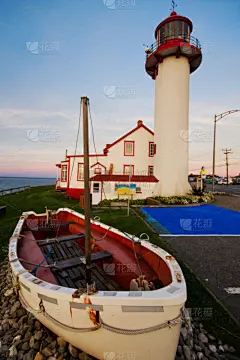 普安特欧派勒,垂直画幅,天空,无人,蓝色,魁北克,夏天,灯塔楼,斗篷,海洋