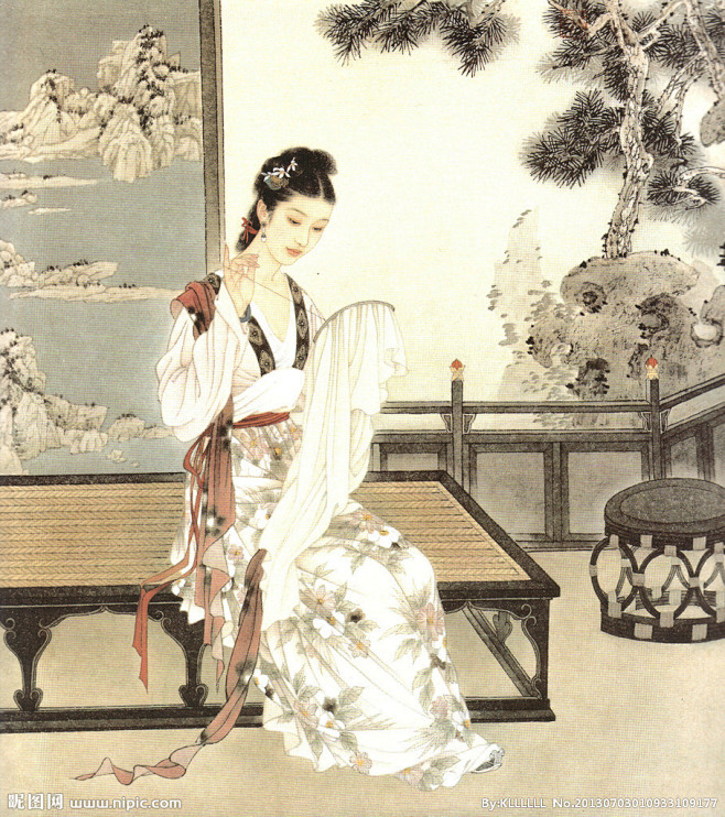 古代仕女图