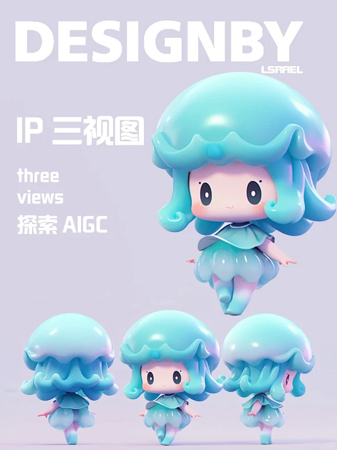 IP设计|水母IP - 小红书