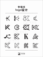 600个K字母的创意logo - 小红书