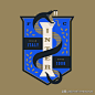 Trey Ingram的35款复古徽章logo设计作品