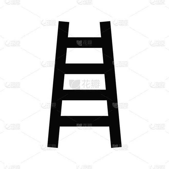 梯形图标，矢量插图
