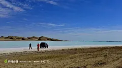 青海茶卡盐湖风景高清摄影桌面壁纸图片素材
