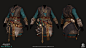 Assassin's Creed Valhalla - Eivor's Hunter skin, Adriana Jimenez Ponce : A piece of the work I did on Assassin's Creed Valhalla. It corresponds to one of the player's skins in its three different tiers. These are in-engine screenshots of the final low pol