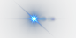 科技未来科幻蓝色光效粒子光圈灯光透明免抠PNG图案 后期设计素材 (46