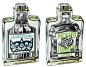 Brand X liquor packaging by French Paper famed designer Charles S. Anderson | Designer: CSA Design - http://www.csadesign.com/