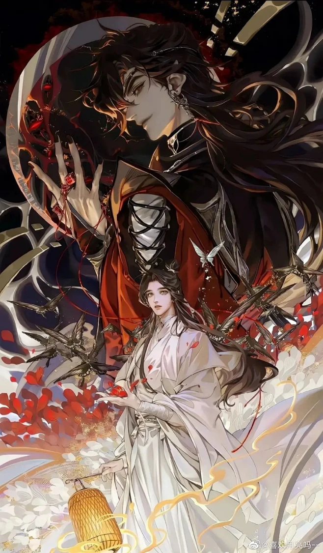 -#天官赐福#-花瓣网
