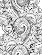 Flower Coloring Pages for Adults ⋆ coloring.rocks!