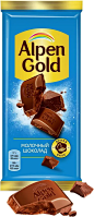 Шоколад Alpen Gold молочный, 85 г #1