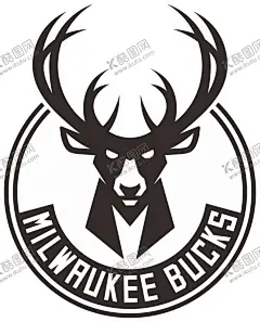 雄鹿队logo 【酷图网】雄鹿队,logo,png,NBA,雄鹿