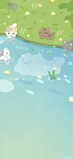 小猫咪和小兔叽
✨✨
充满童趣的快乐

#可爱壁纸##手机壁纸##插画壁纸##治愈系# ​​​​