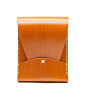 PORTRAIT WALLET in SADDLE by Jaquet | Leather Craft | Pinterest