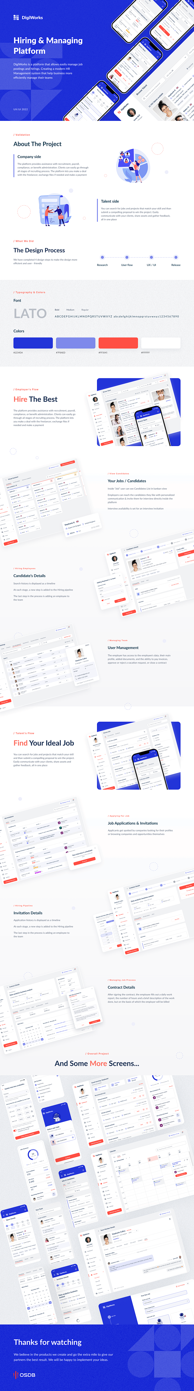 Behance 上的 Hiring HR...