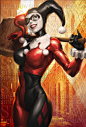 「DC漫畫」反派人物 Harley quinn 小丑女