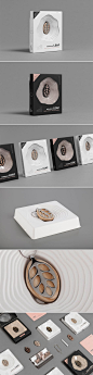 Packaging for Bellabeat LEAF - Silver Edition and Rose Gold Edition.    Product design: Urška Sršen & Urška Hvalica / Packaging design: Ana Rimac, Iva Jankov, Rebeka Vegelj: 