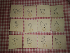哈哈哈；；采集到每日简笔画