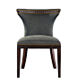 Jacqueline Side Chair from the Alexa Hampton® collection by Hickory Chair Furniture Co.