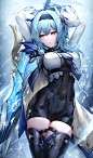 Anime 3130x5300 anime anime girls Genshin Impact Eula (Genshin Impact)