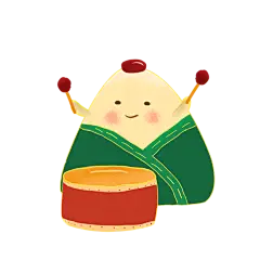 卡通端午节手绘素材