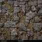 Stone Tile, Zahar Scherbov : Sculpted textures in Zbrush and textured in Quixel for MOBA game.