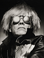 Andy Warhol by Albert Watson | B&W photography