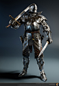 UE4 Knight, MD Ridhwan Borha : I had great opportunity to work on company portfolio for Streamline Studios. I spent time researching historical knight armour design and functionality for almost a month. Armour by Filippo Negroli, Lorenz Helmschmied, Anton