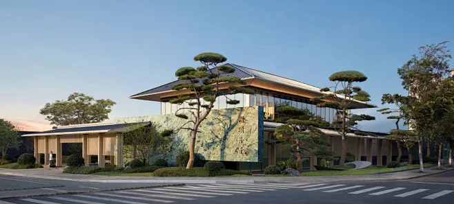 杭州金地·湖颂丹青府/观己设计/2023-花瓣网