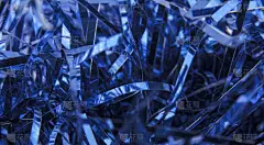 圣诞节的蓝色金属丝