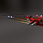 Tesla Sword, Aleksandr Bobrishev : In game LowPoly Model for MMO "The Skies"