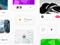 UI Kits : Simple and beautiful interface style, all use the card UI design language. There are over 40 artboards in total. @岸与微末
Unique and personalized "Chat" page, intuitive "Friends" page. Includes bright and dark themes. Every icon