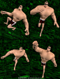 Strongman Poses for Morpheus – Daz Studio-我要资源网-daz模型资源