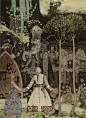 Kay Nielsen——丹麦怪杰凯·尼尔森The Wolf was waiting for him