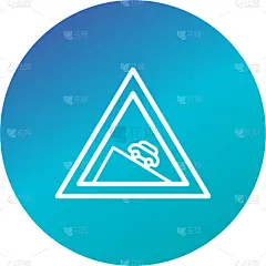 计算机图标,轮廓,矢量,符号,直的,路,图像,标志,插画,设计