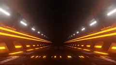 CG渲染未来赛博朋克科幻太空舱宇宙飞船霓虹灯走廊时空隧道空间场景高清图片合辑 - 设计元素 - 美工云 - 上美工云，下一种工作！