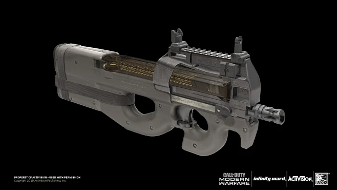 P90 Viewmodel-花瓣网