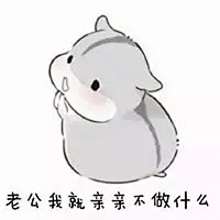 聊天斗图、表情包、情侣专用、老公我就亲亲不做什么