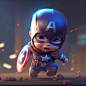 Chris Evans on Instagram: "The cutest  Marvel Characters as 3rd Babies Version …  Who's is your favorite? Credits: @herogen.ai"
